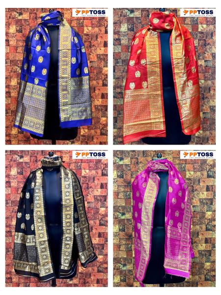 Pptoss Banarasi Silk Dupatta 12 Fancy Latest Designer Dupatta Collection
